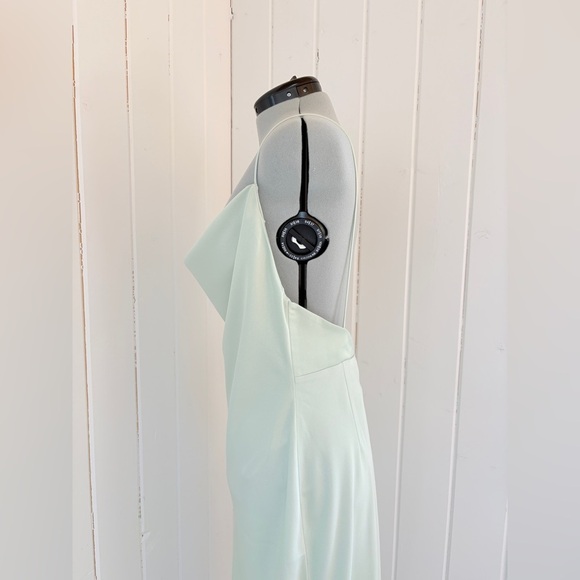 BHLDN Cucumber Green Satin Slip Dress – Size 16 – NWT - Picture 6 of 16